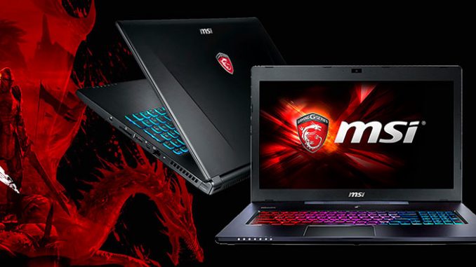 ноутбук MSI